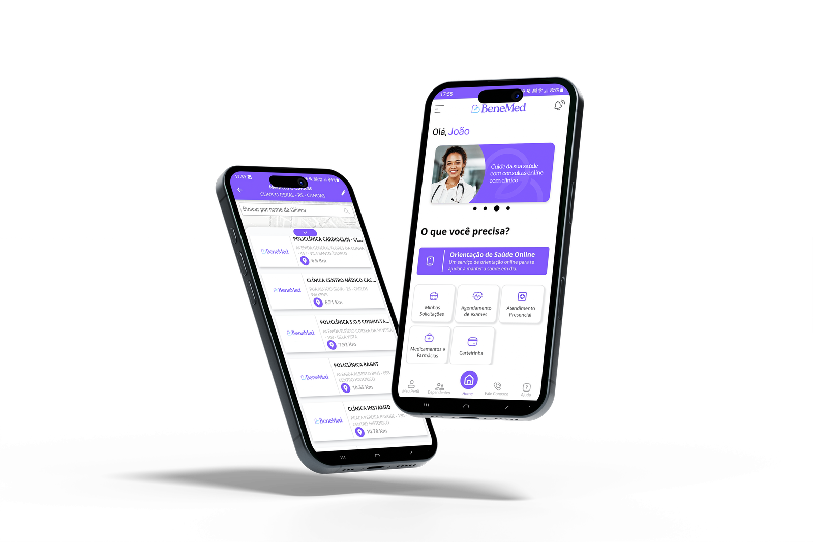 Telefone app benemed